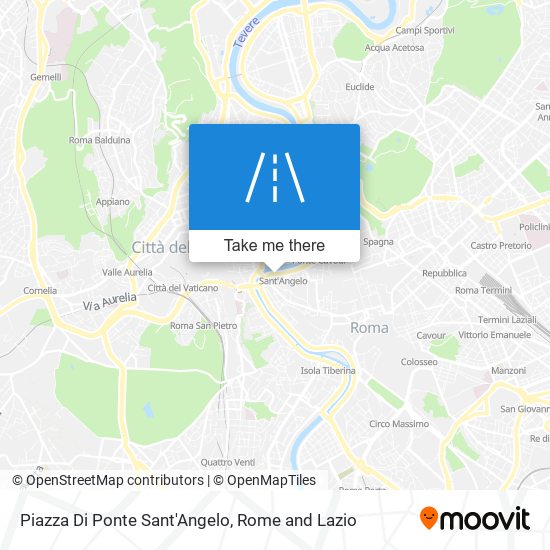 Piazza Di Ponte Sant'Angelo map