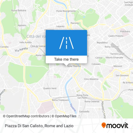 Piazza Di San Calisto map
