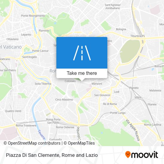 Piazza Di San Clemente map