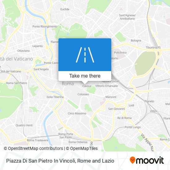 Piazza Di San Pietro In Vincoli map