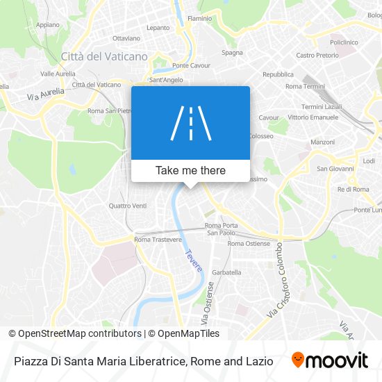 Piazza Di Santa Maria Liberatrice map
