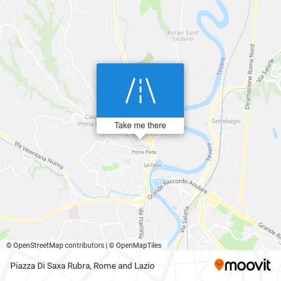 Piazza Di Saxa Rubra map