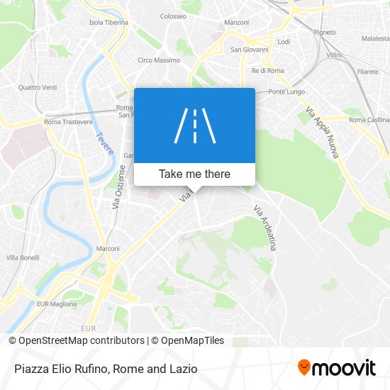 Piazza Elio Rufino map