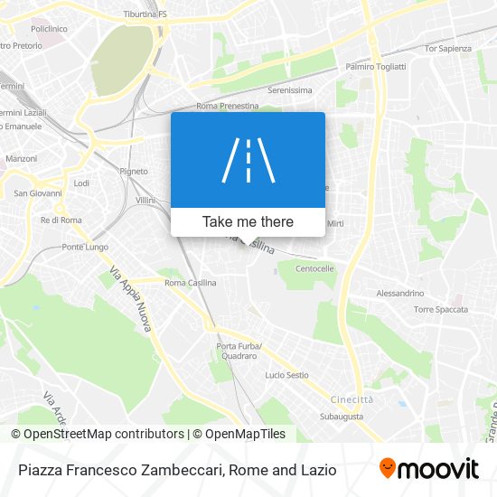 Piazza Francesco Zambeccari map