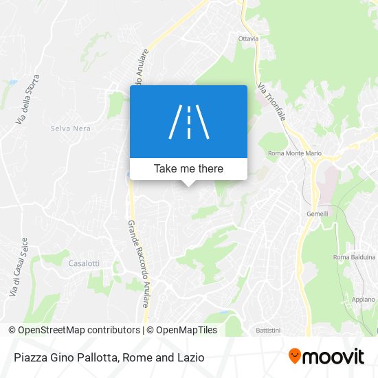 Piazza Gino Pallotta map