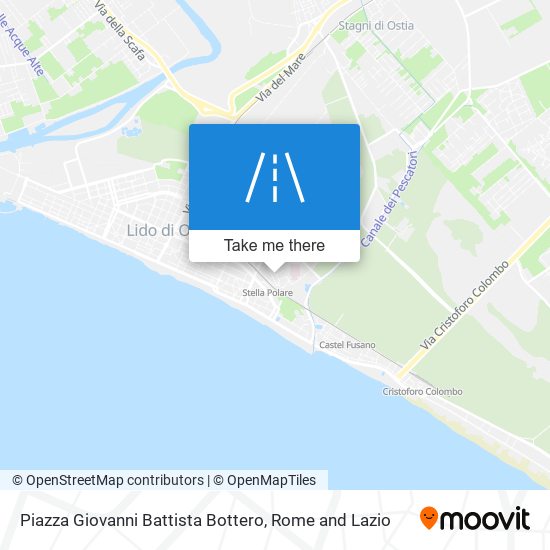 Piazza Giovanni Battista Bottero map