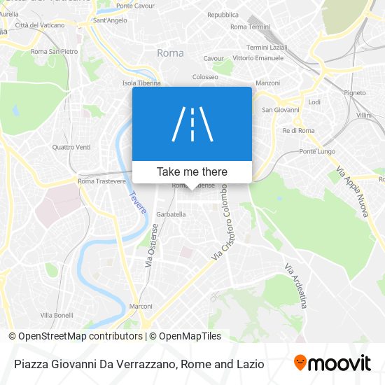 Piazza Giovanni Da Verrazzano map