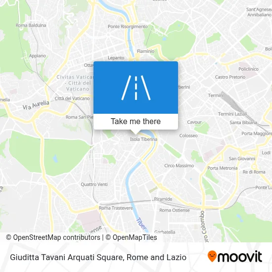 Giuditta Tavani Arquati Square map