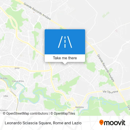 Leonardo Sciascia Square map