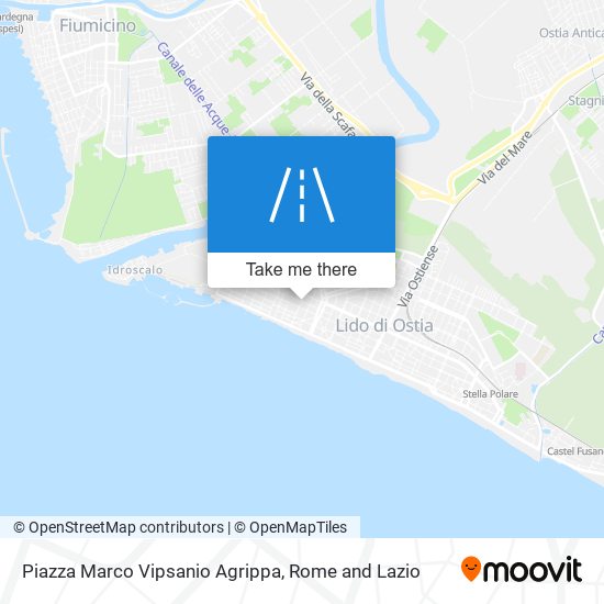 Piazza Marco Vipsanio Agrippa map