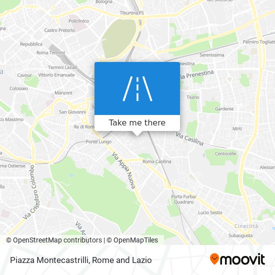 Piazza Montecastrilli map
