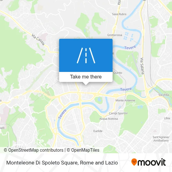 Monteleone Di Spoleto Square map