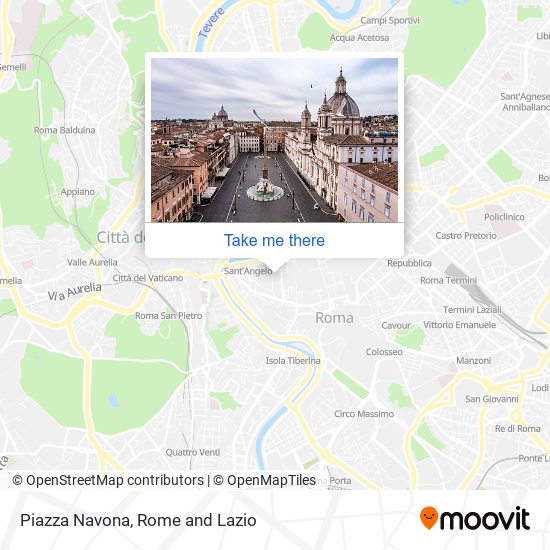 Piazza Navona map