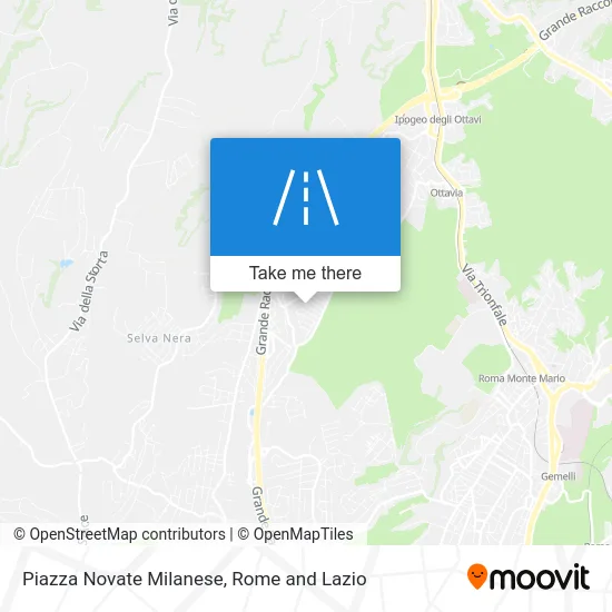 Novate Milanese Square map