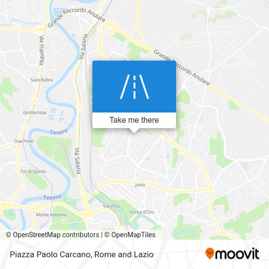 Piazza Paolo Carcano map