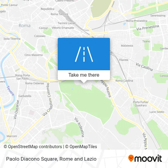 Paolo Diacono Square map