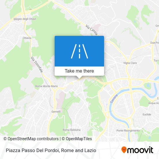 Piazza Passo Del Pordoi map