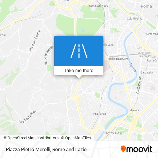 Piazza Pietro Merolli map