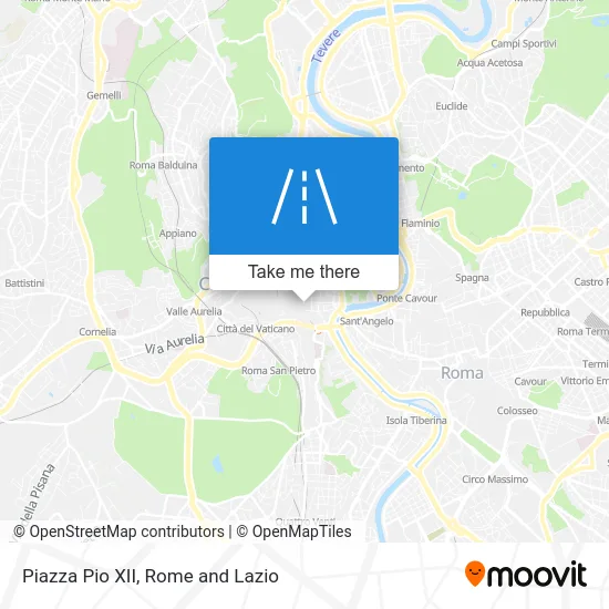 Piazza Pio XII map