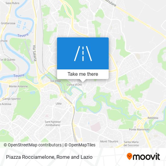 Piazza Rocciamelone map