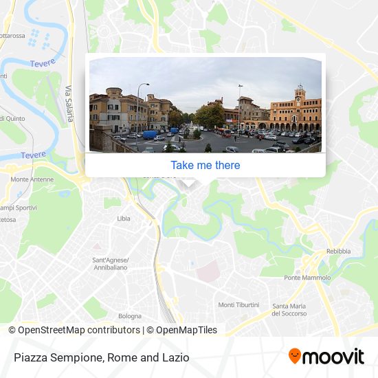Piazza Sempione map