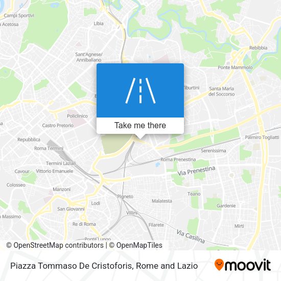 Piazza Tommaso De Cristoforis map
