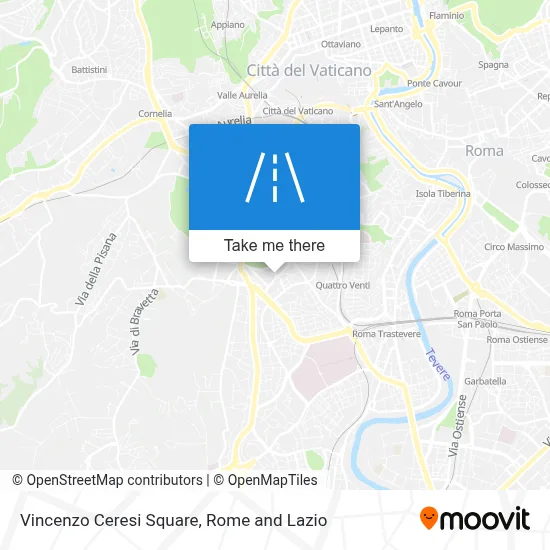 Vincenzo Ceresi Square map