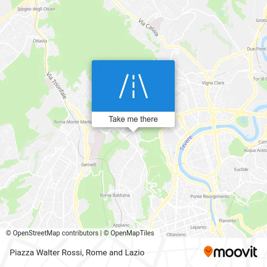 Walter Rossi Square map