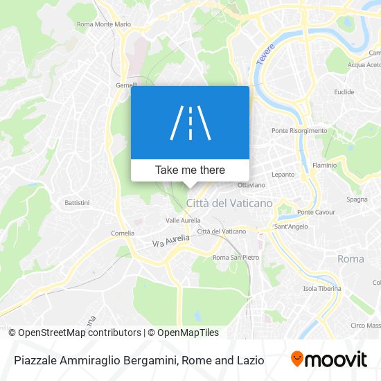 Piazzale Ammiraglio Bergamini map