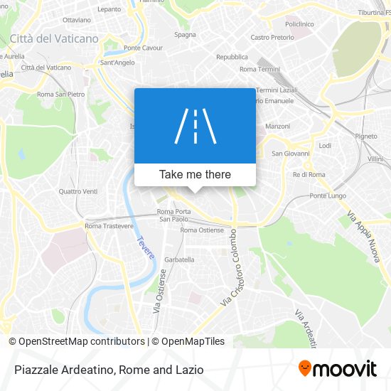 Piazzale Ardeatino map