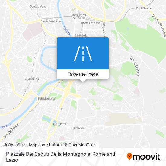 Piazzale Dei Caduti Della Montagnola map