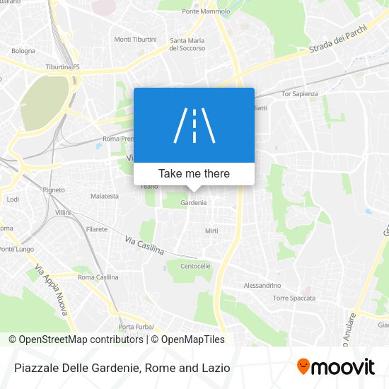 Piazzale Delle Gardenie map
