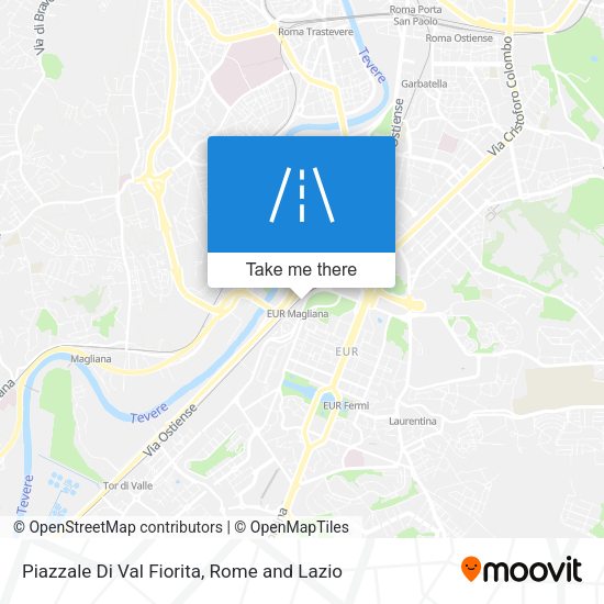 Piazzale Di Val Fiorita map