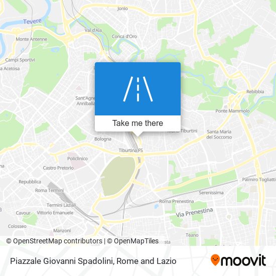 Piazzale Giovanni Spadolini map