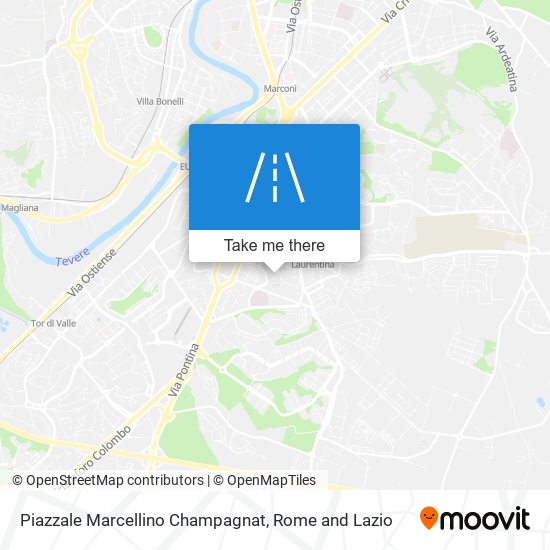 Piazzale Marcellino Champagnat map