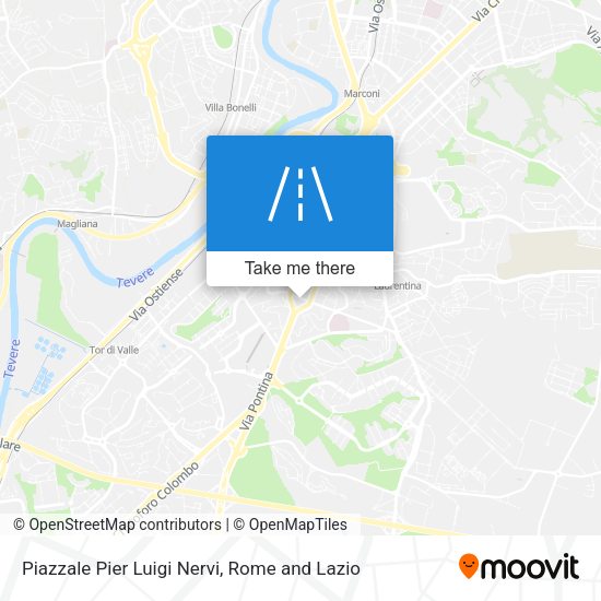 Piazzale Pier Luigi Nervi map