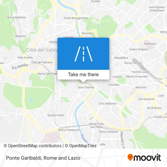 Garibaldi Bridge map