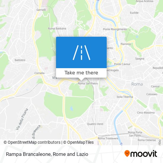 Rampa Brancaleone map