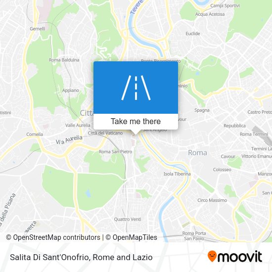 Salita Di Sant'Onofrio map