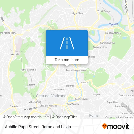 Achille Papa Street map
