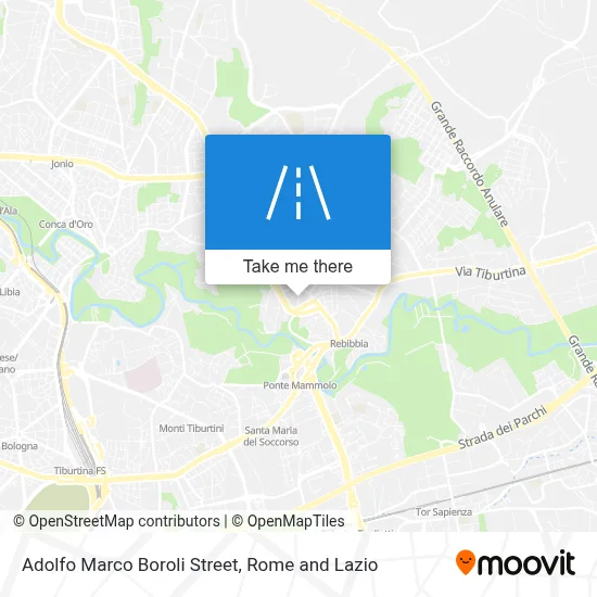 Adolfo Marco Boroli Street map