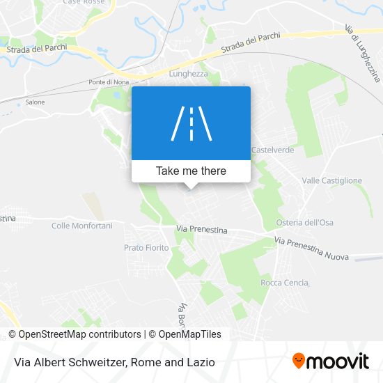 Via Albert Schweitzer map