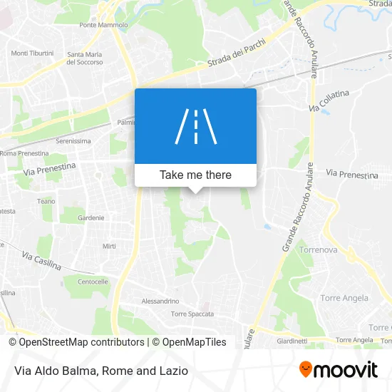 Aldo Balma Street map