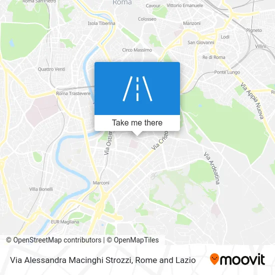 Alessandra Macinghi Strozzi Street map