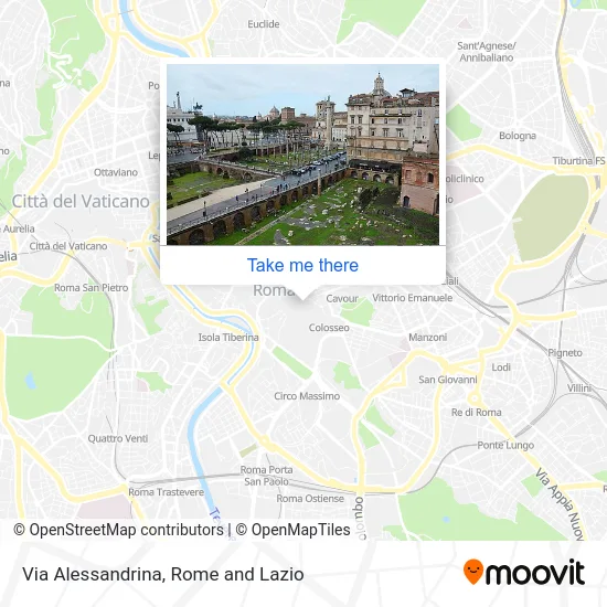 Alessandrina Street map