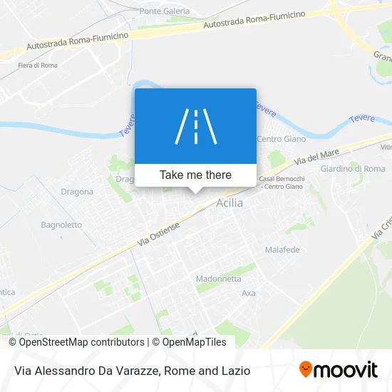 Alessandro Da Varazze Street map