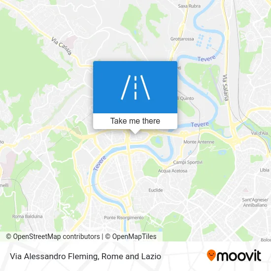 Alessandro Fleming Street map