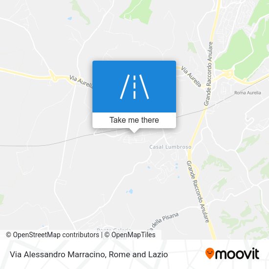 Via Alessandro Marracino map
