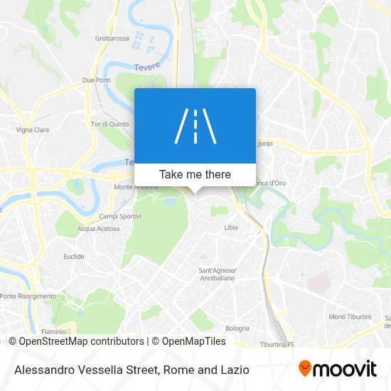 Alessandro Vessella Street map