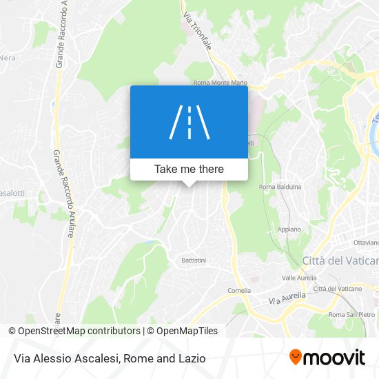 Via Alessio Ascalesi map